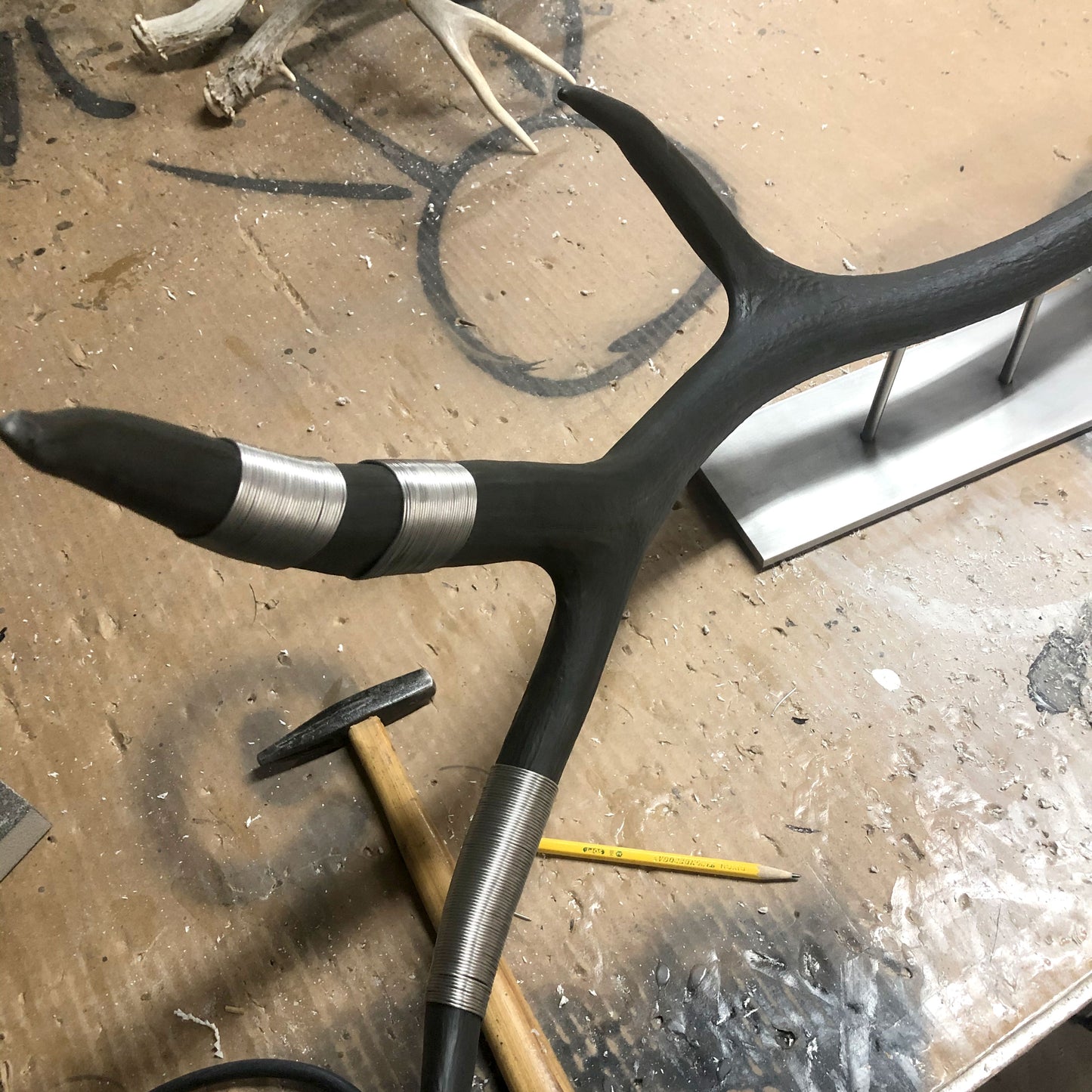 Elk Antler Sculpture