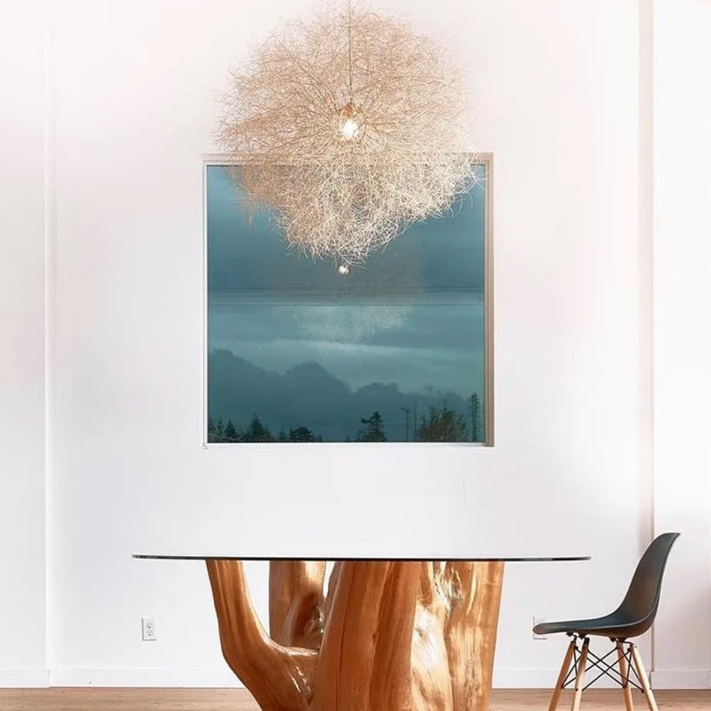 Tumbleweed Chandelier - White