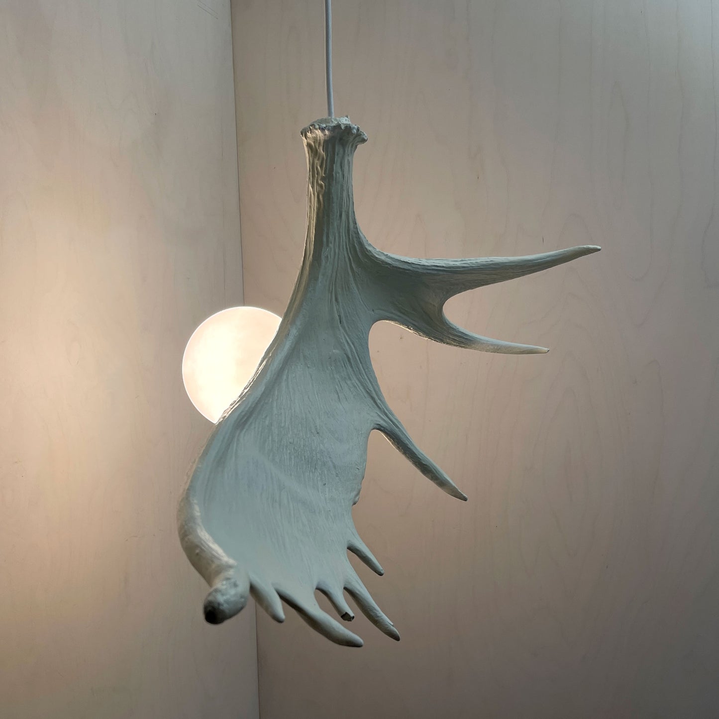 Moose Paddle Pendant
