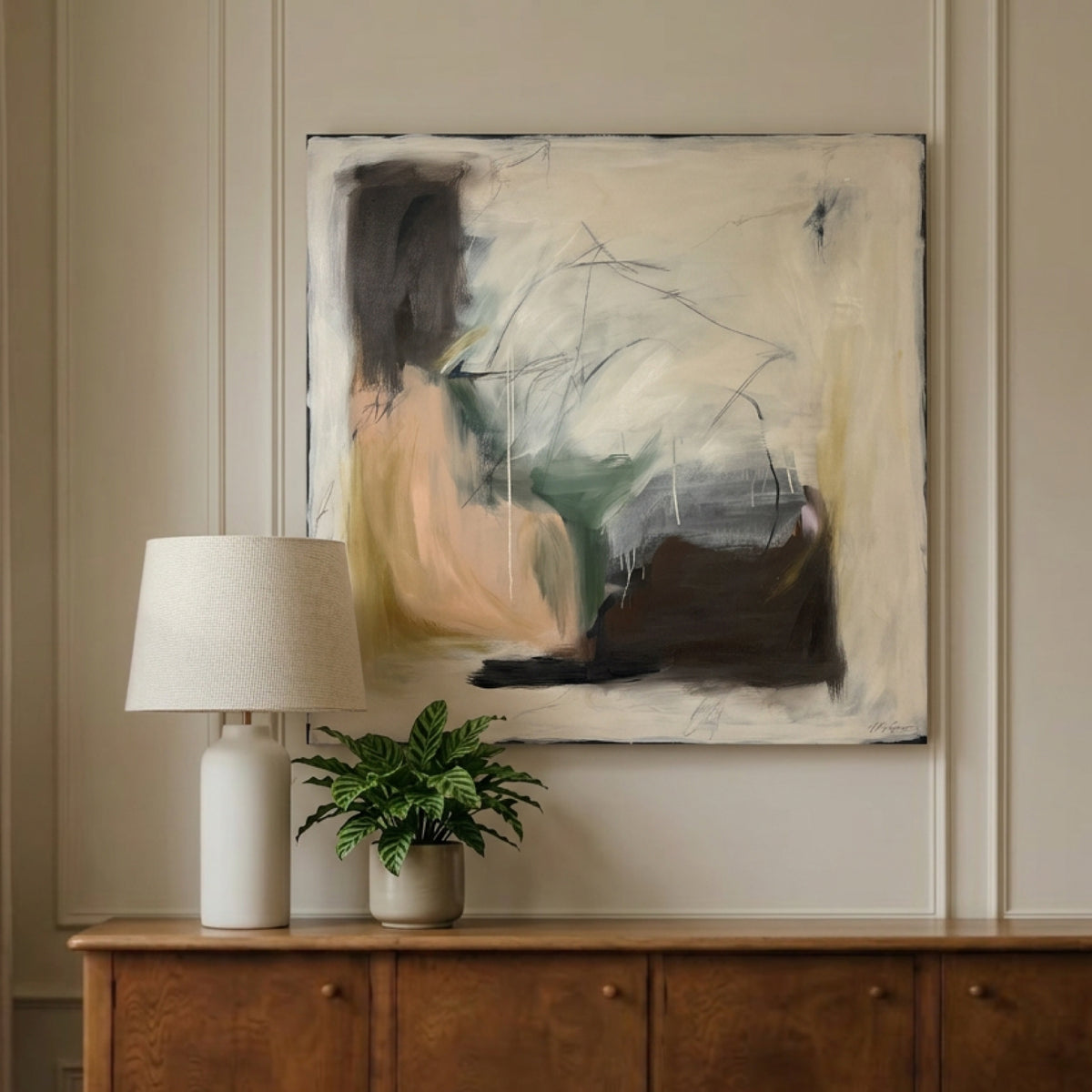 "Skov" - Original Painting