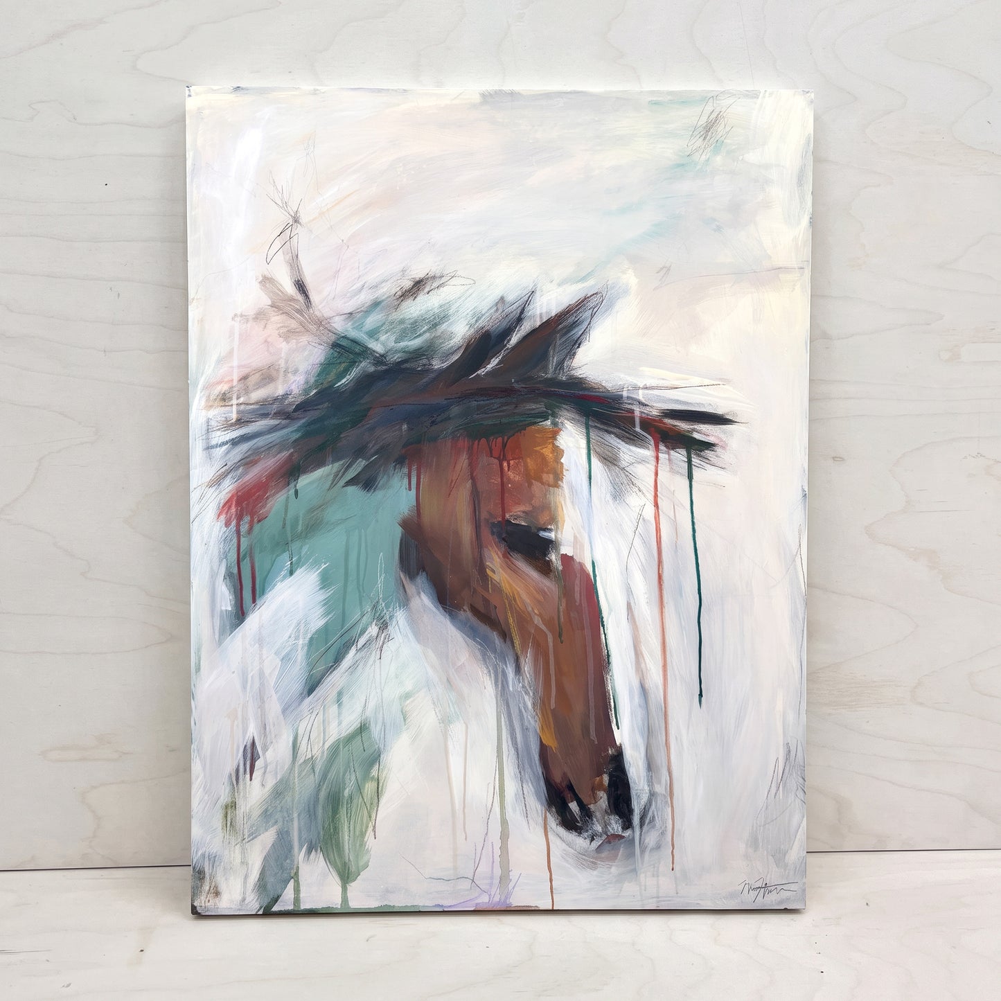 "Hest" - Original Painting