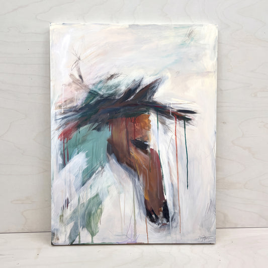 "Hest" - Original Painting
