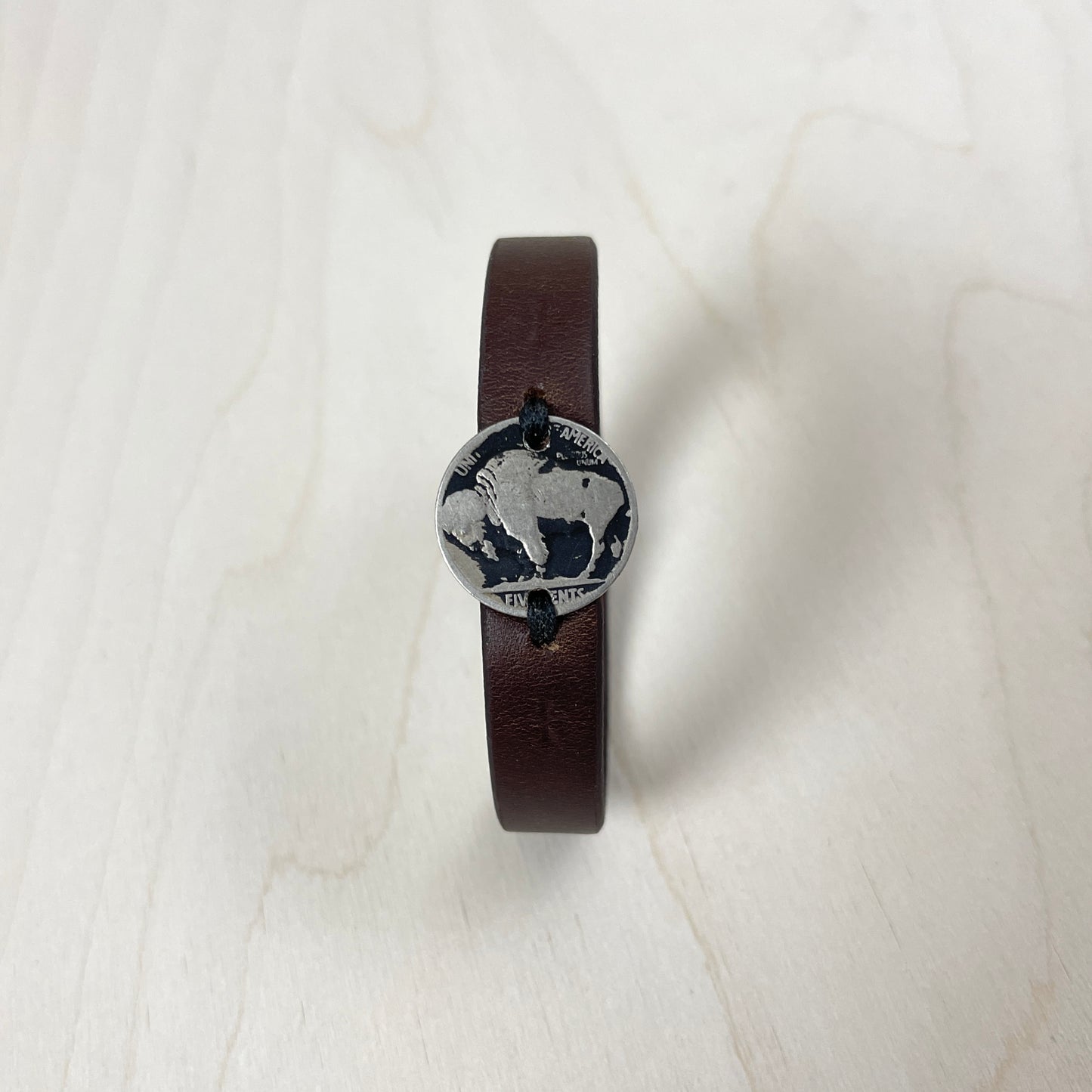 Buffalo Nickel Wristband - Single