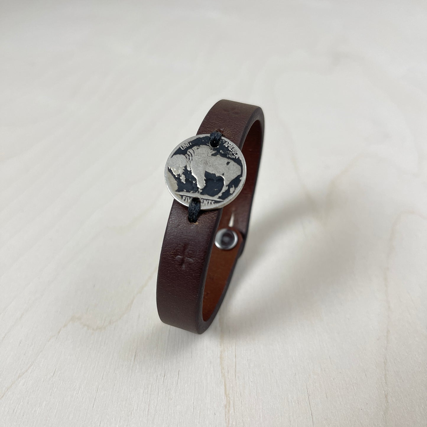 Buffalo Nickel Wristband - Single