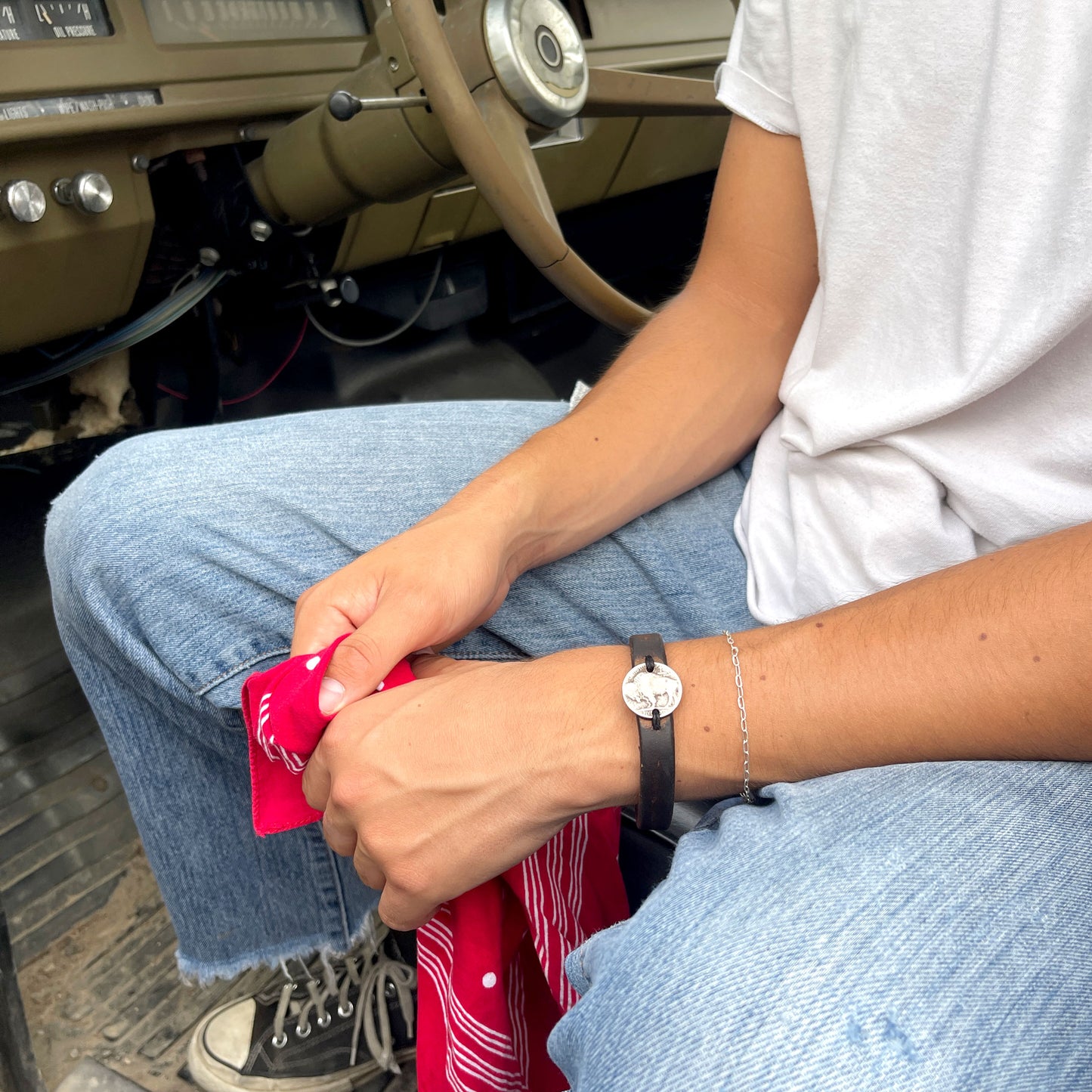 Buffalo Nickel Wristband
