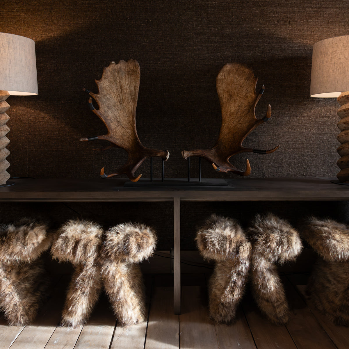 Moose Paddle Sculpture