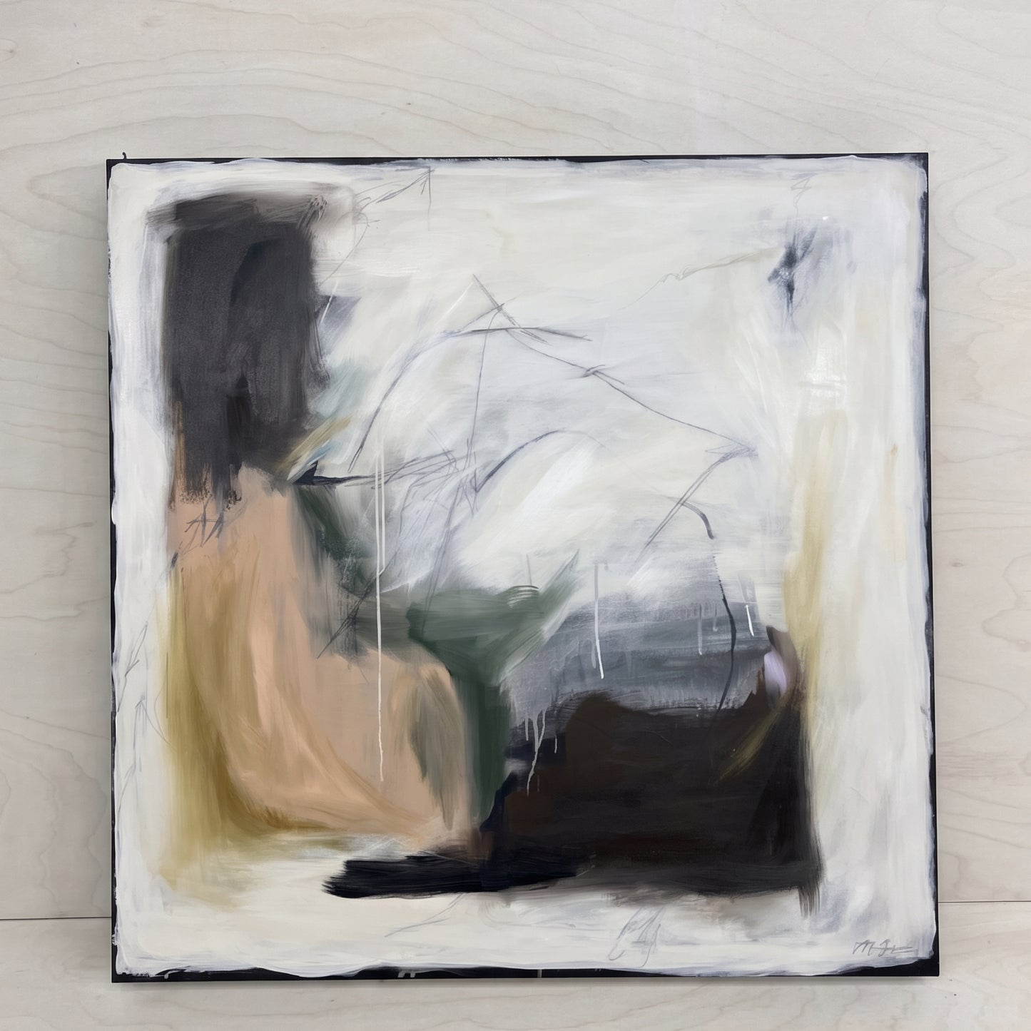 "Skov" - Original Painting