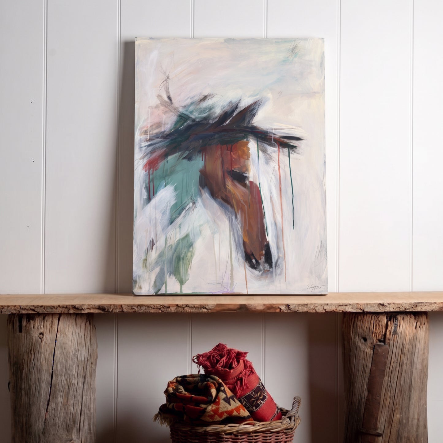 "Hest" - Original Painting