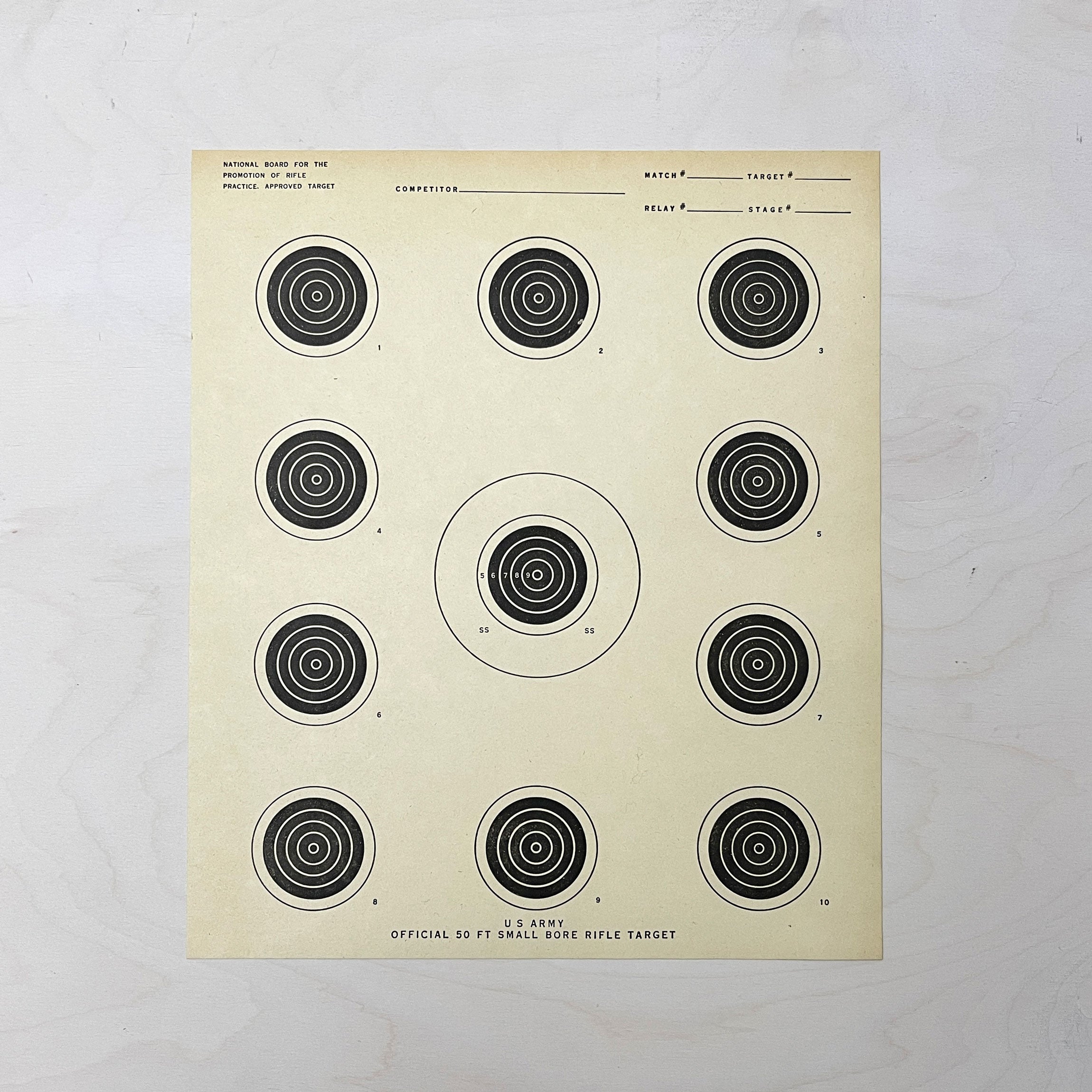 Vintage Army Target - Small – Farmhaus + Co