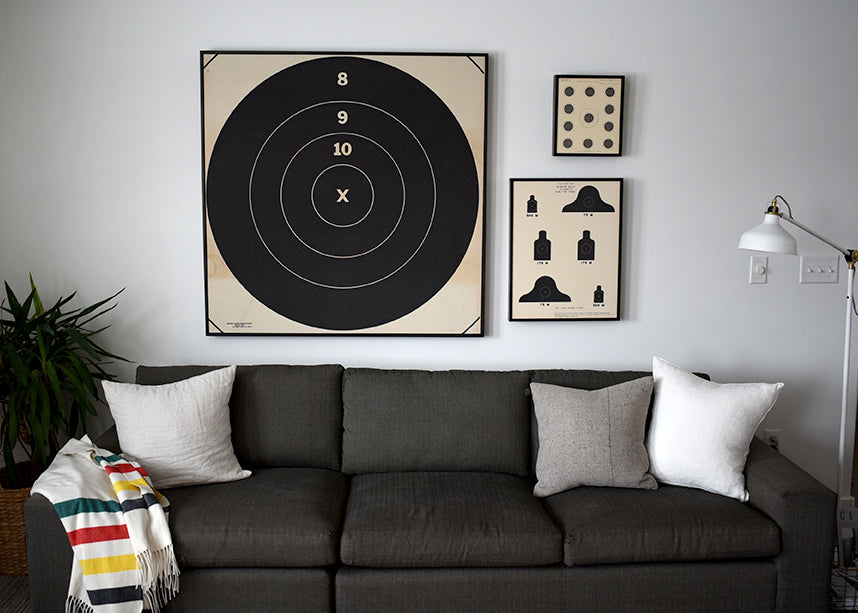 Vintage Army Target - Large